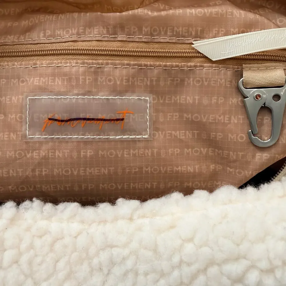 Free People slopes sherpa sling bag